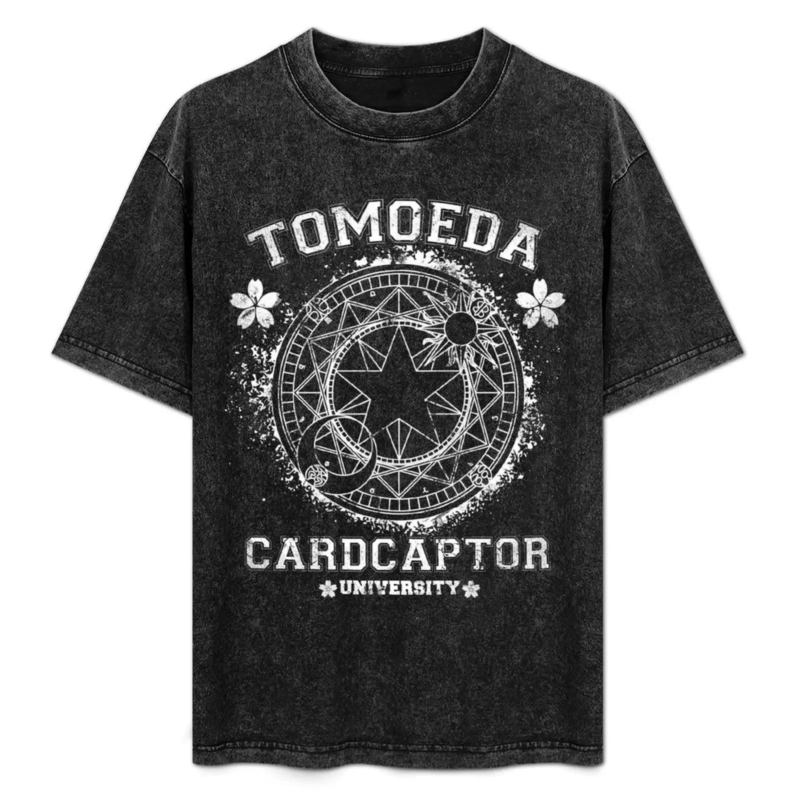 

Tomoeda Cardcaptor University T-Shirt funny shirt cotton T-shirts man sports fans blanks cotton t shirt men