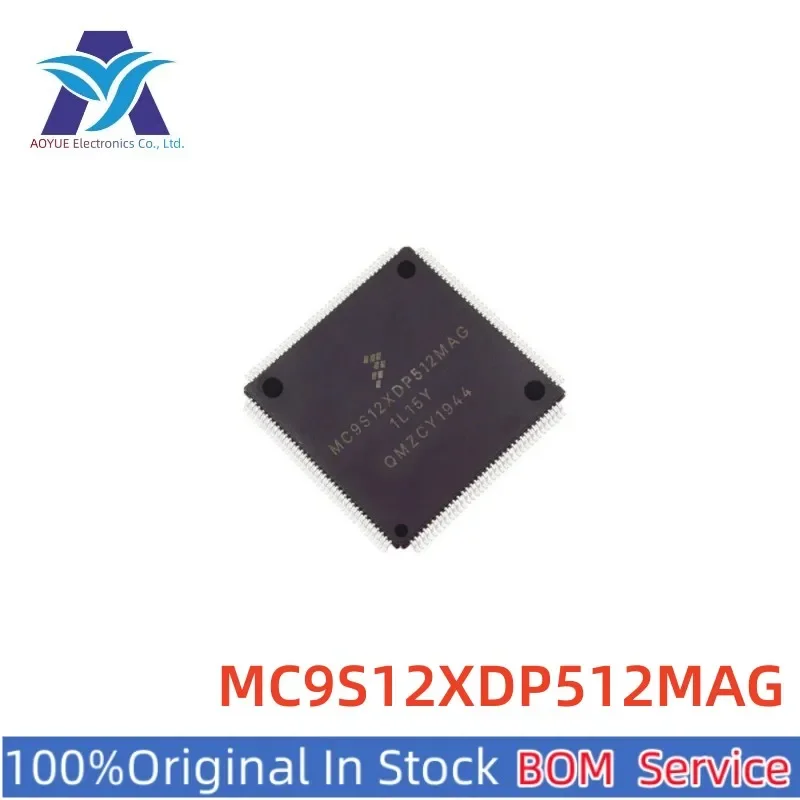 

Совершенно новый MC9S12XDP512MAG MC9S12XDP512 LQFP-144 16-битные микроконтроллеры-MCU 512K FLASH HCS12X MCU