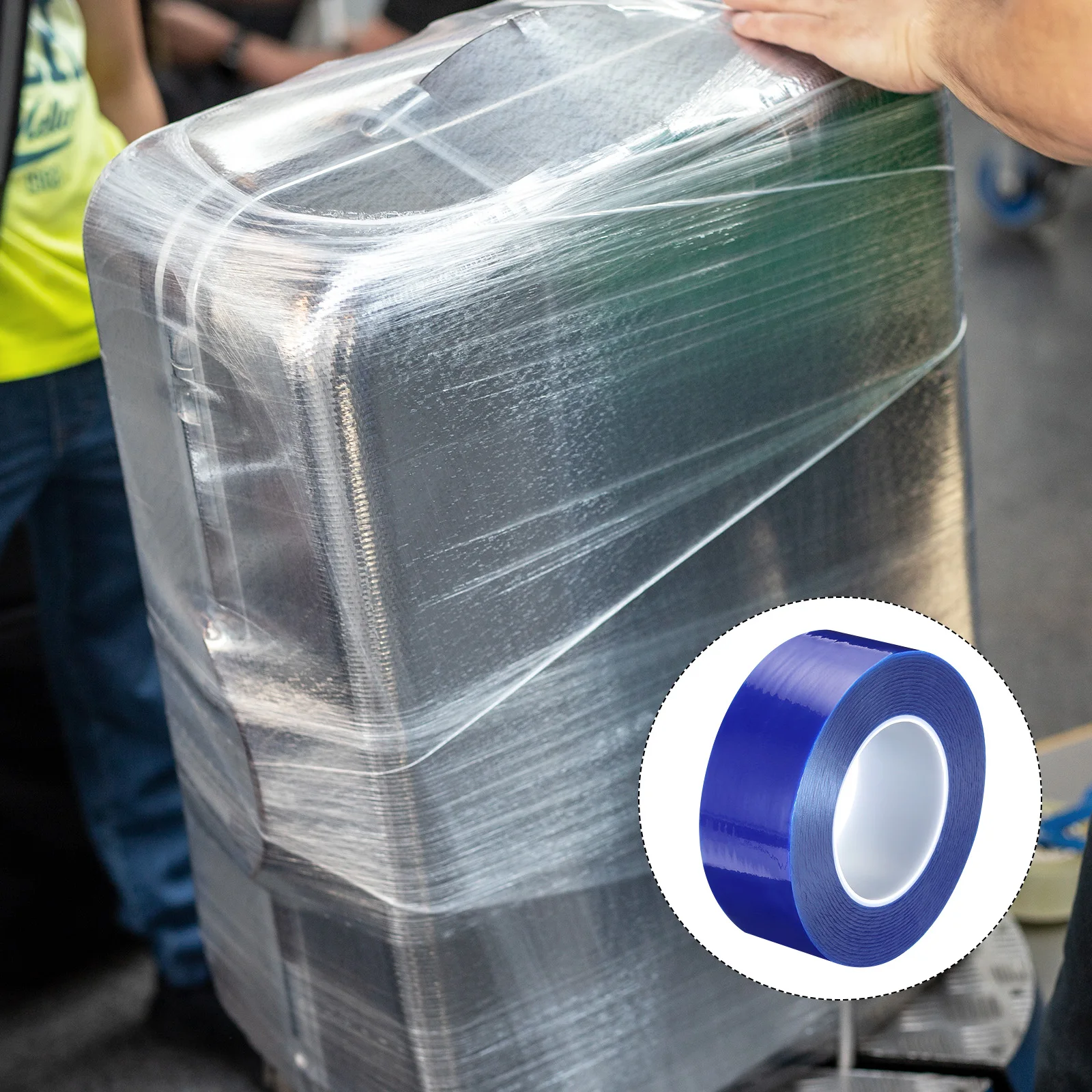 200m Removable Protective Film Tape Surface Protective Scratch Film Tape Roll for Furniture Electrical Appliances