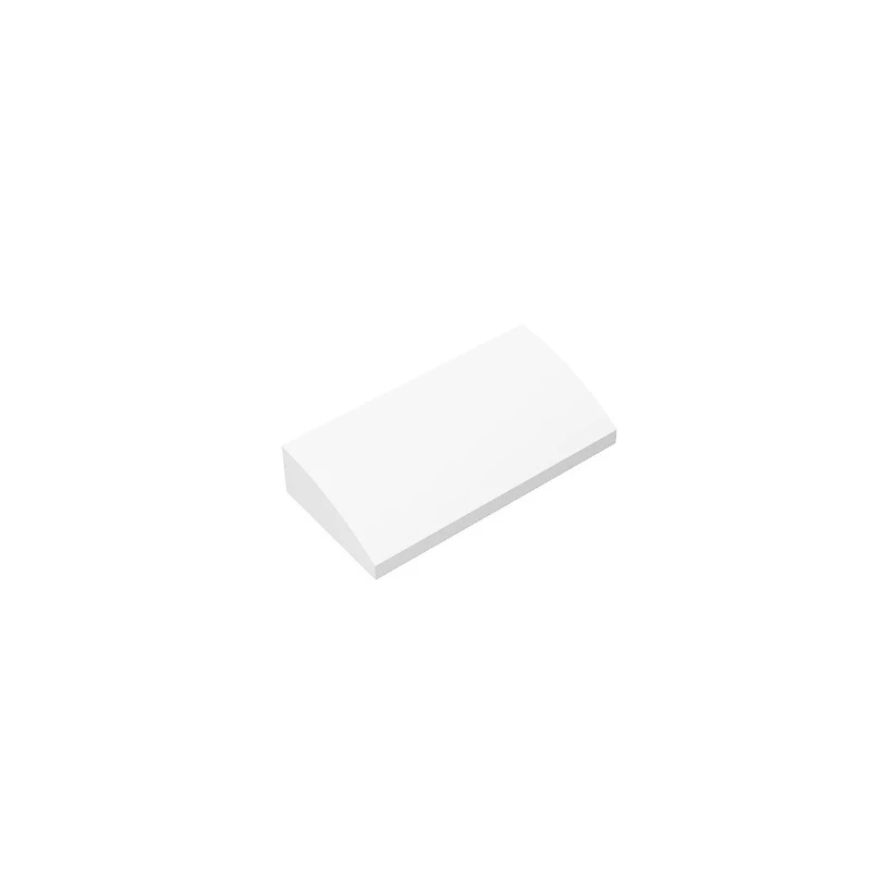 55pcs MOC compatible 88930 building block parts, 2x4 curved bricks, DIY children's toy technology components