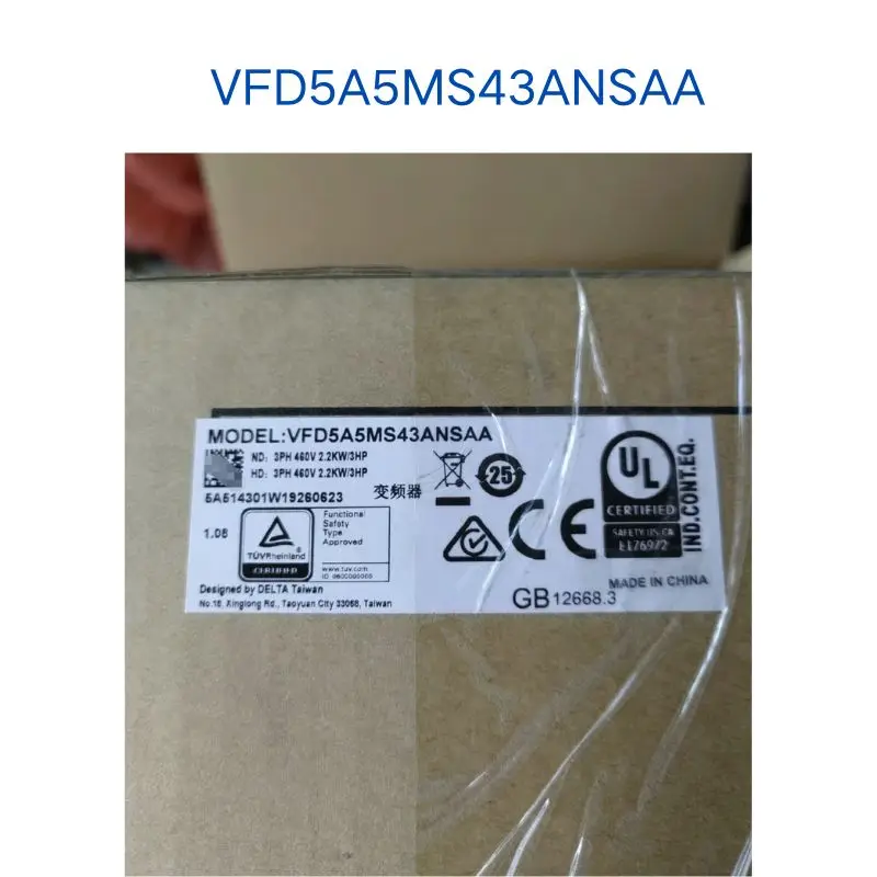 New VFD5A5MS43ANSAA frequency converter Fast Shipping