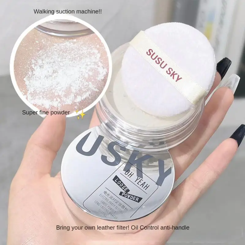 Base Makeup Translucent Microsphere Powder Fine And Not Long Term Makeup Retention Makeup Nourishing Ingredients Oil Control