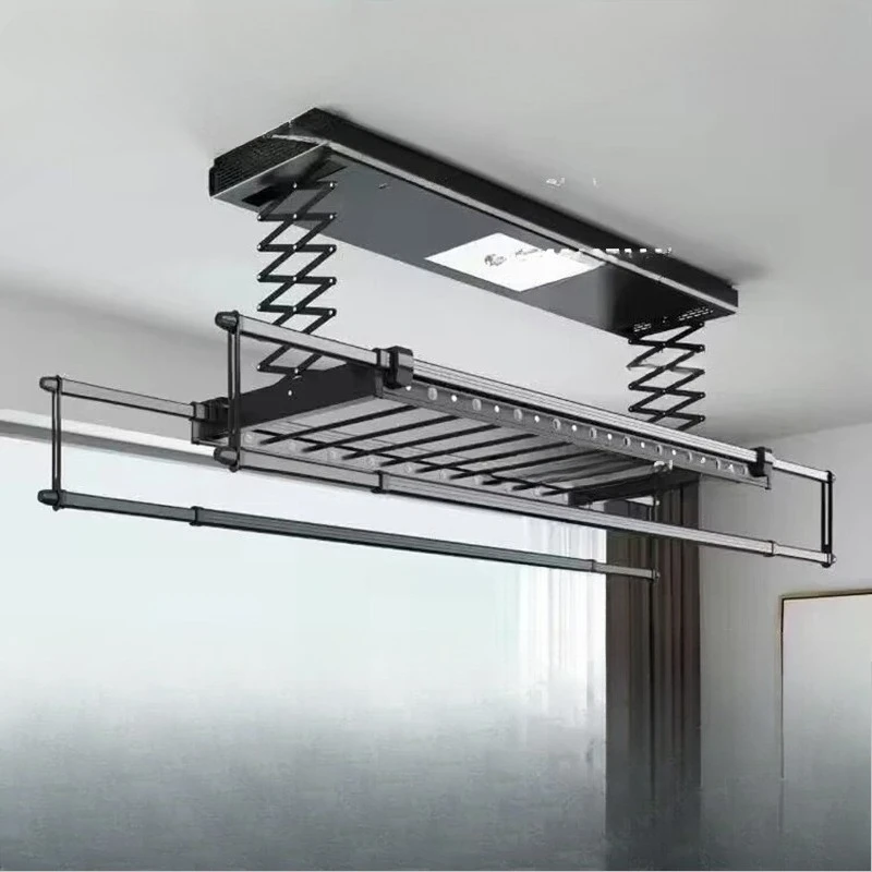 

Telescopic Clothes Dryer Electric Clothes Hanger Intelligent Remote Control Lifting Household Clothes Dryer Balcony Four Pole