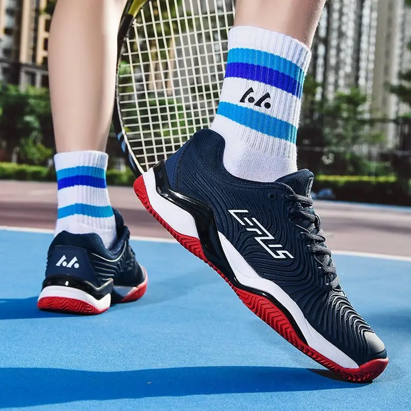 Badminton Shoes Men Women Athletic Shoes Durable & Comfortable for Volleyball Sport Sneakers Stability Outdoor Tennis Shoe