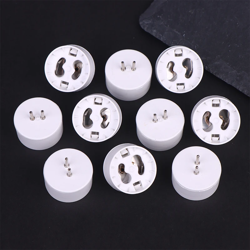 

10 шт. MR16 к GU10 цоколь галогенная лампочка адаптер лампы преобразователь высокая термостойкость преобразование держатель лампы