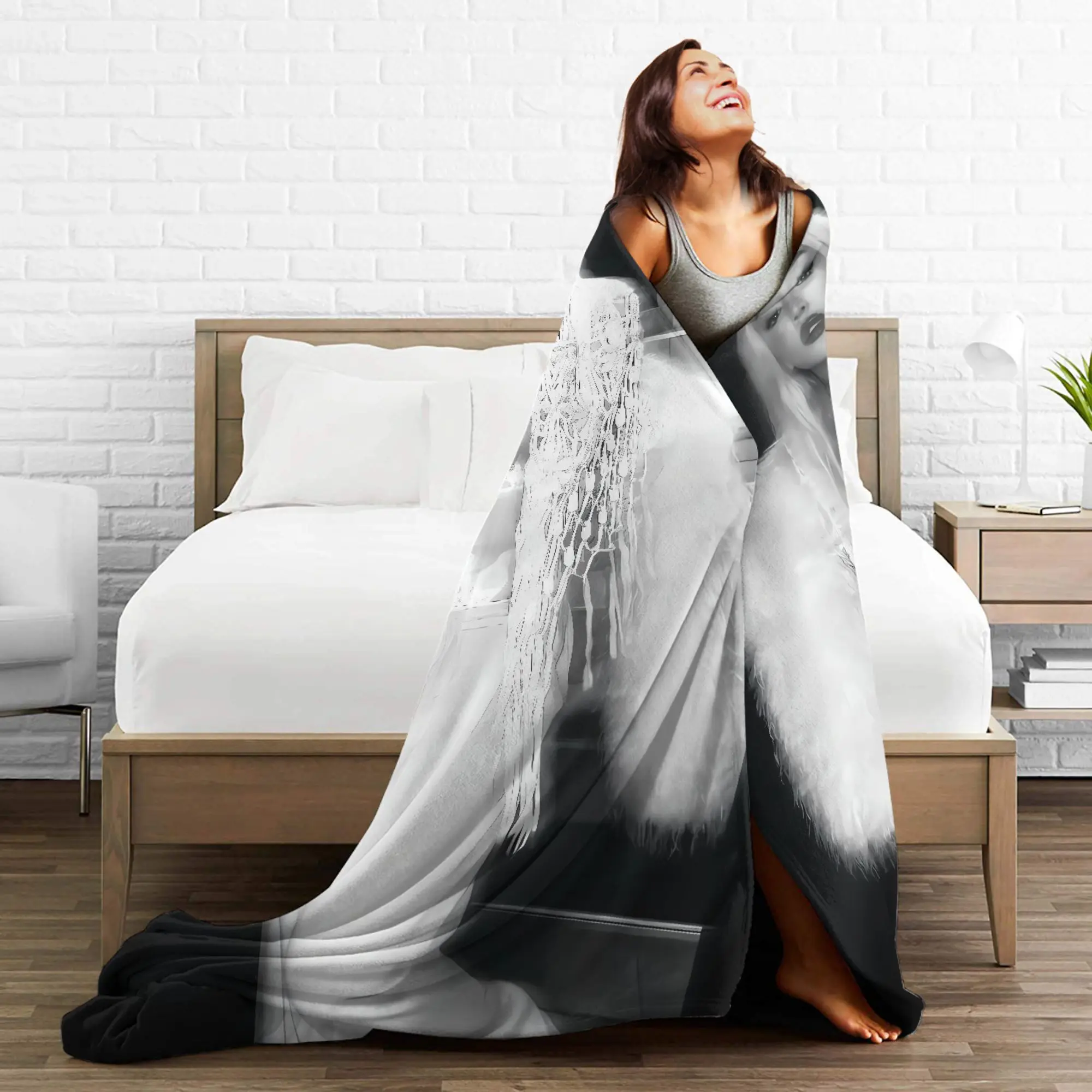 Lolas Indigos 2025 جولة لينة بطانية دافئة الاطفال أفخم الفراش يلقي الجمالية في الهواء الطلق الفانيلا المفرش أريكة غطاء سرير