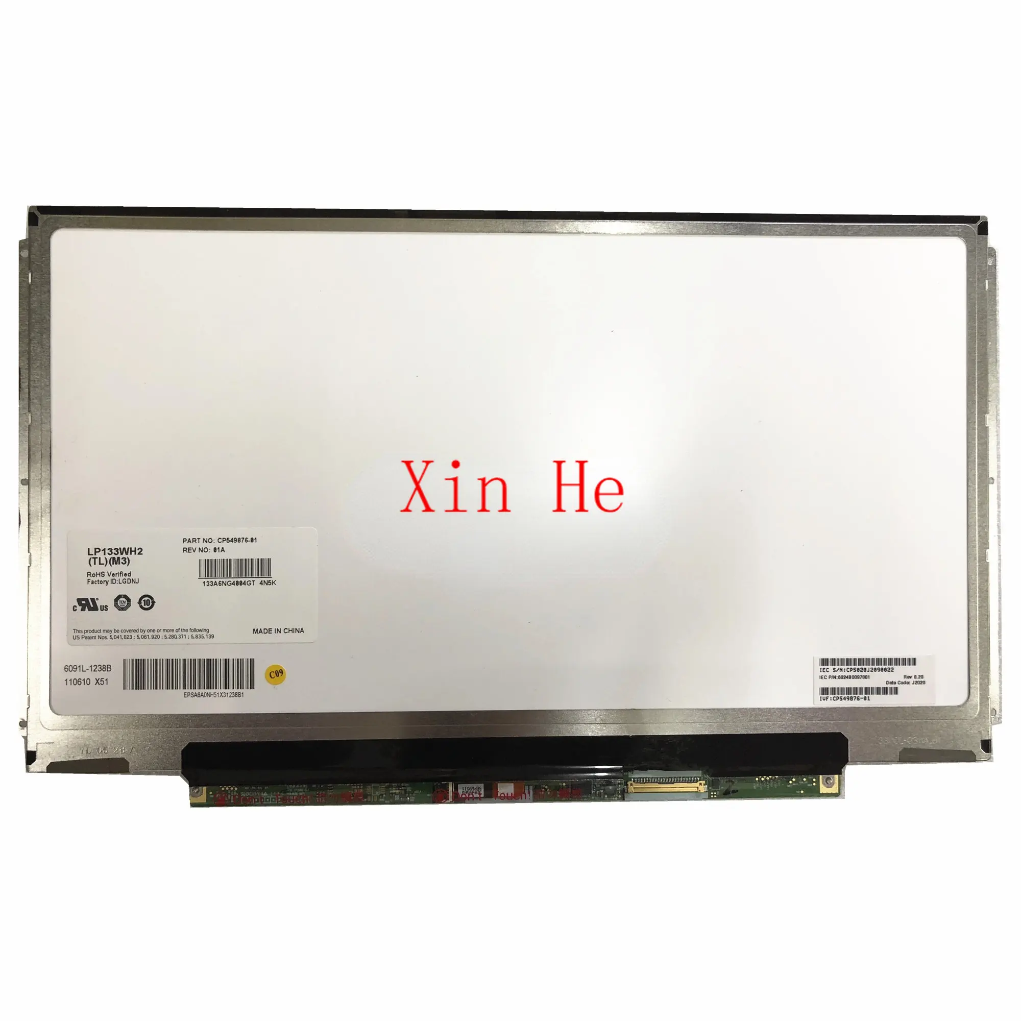 LP133WH2-TLM3 LP133WH2 TLM3 TLGA TLF1 N133BGE-L31 N133BGE-L41 13.3''Laptop LCD Screen Panel 1366*768 LVDS 40 Pins