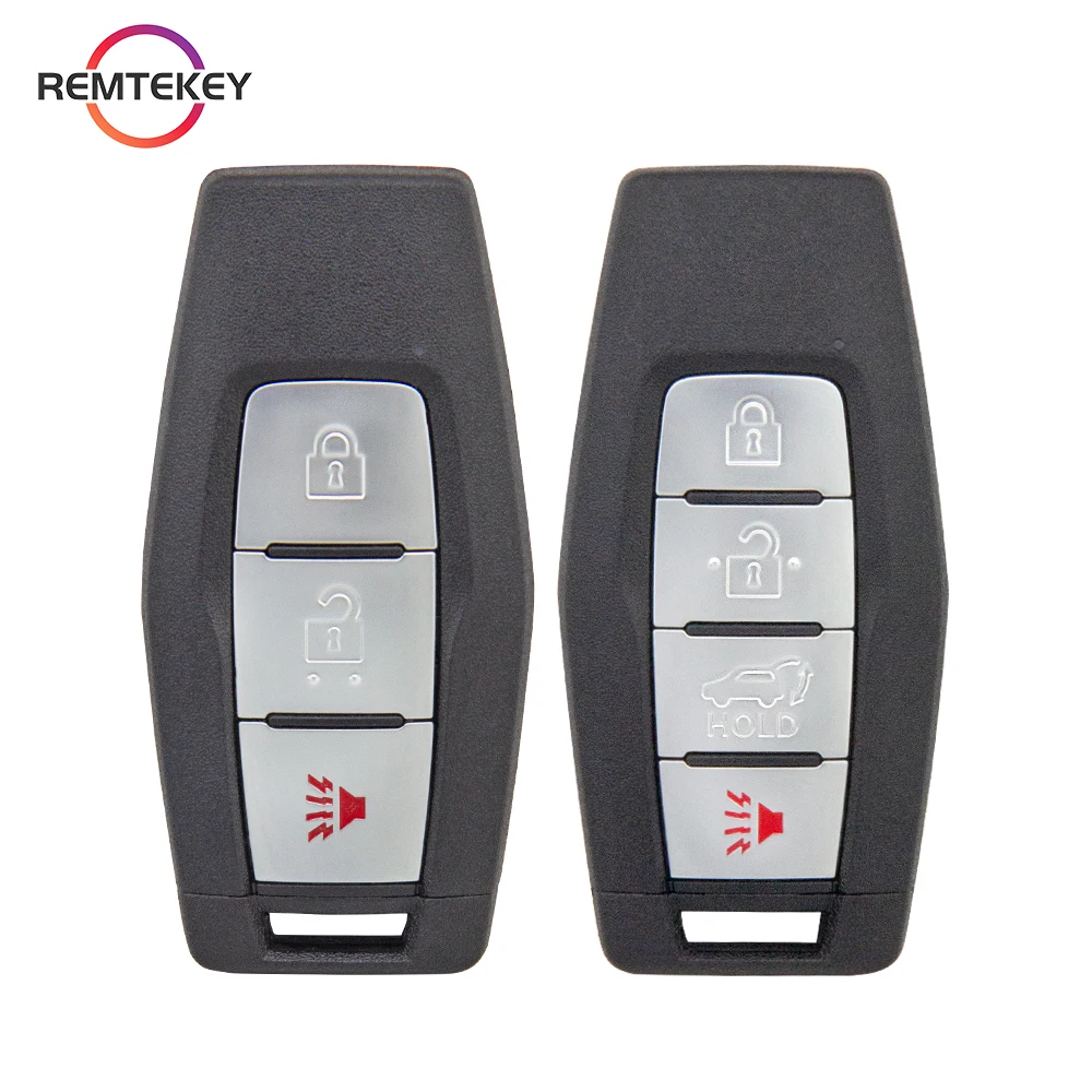 

REMTEKEY Smart Key 3/4 Buttons FCC KR5MTXN1 434Mhz for 2021-2023 Mitsubishi Outlander 8637C254 8637C253