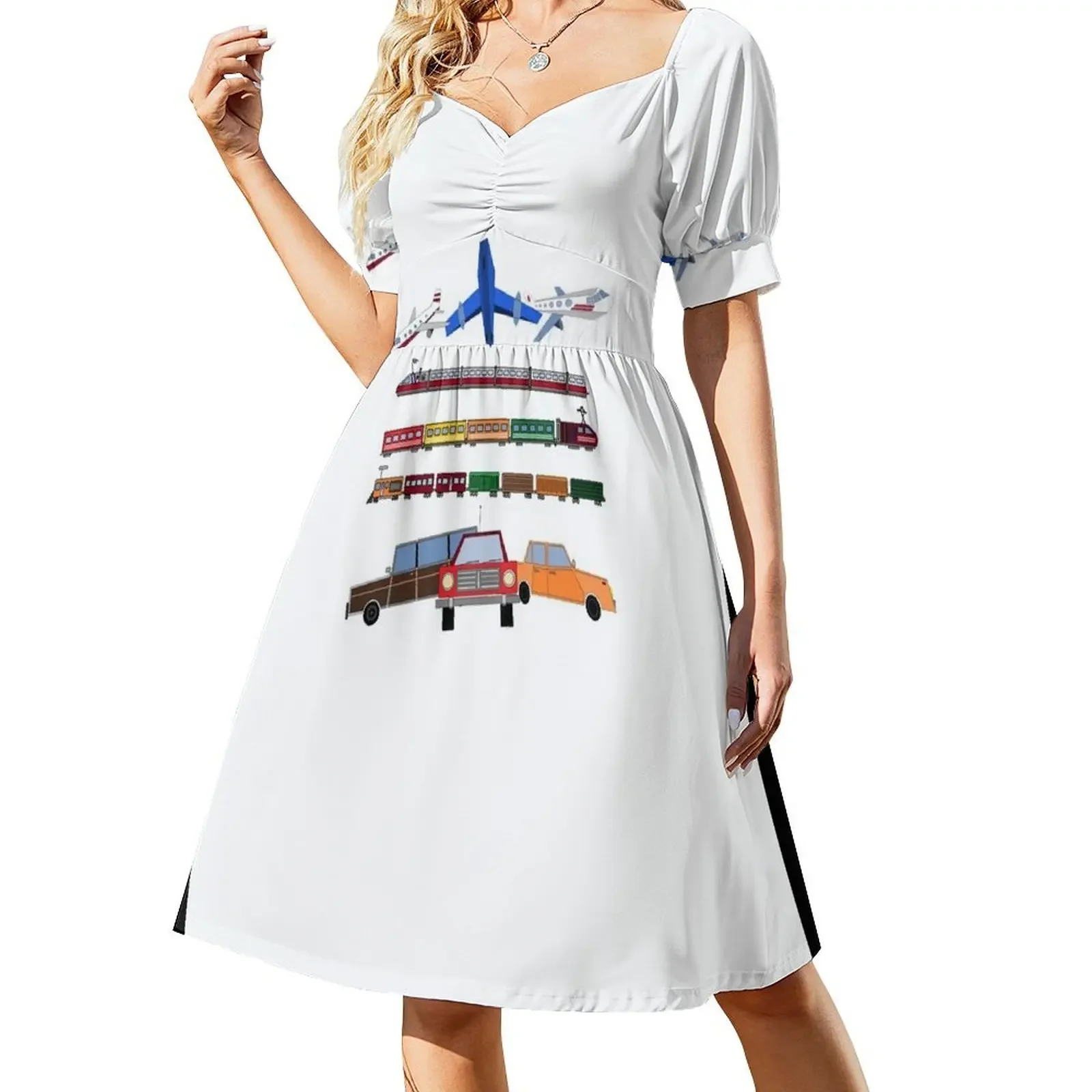 

Planes, Trains and Automobiles Sleeveless Dress loose summer dress dress summer