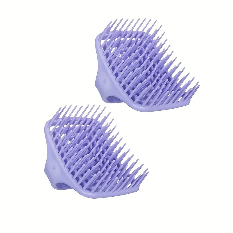 WANMEI Scalp Massage Shampoo Brush - Deep Cleansing & Exfoliation, TPEE Hollow Design, Easy Hair Care view 5