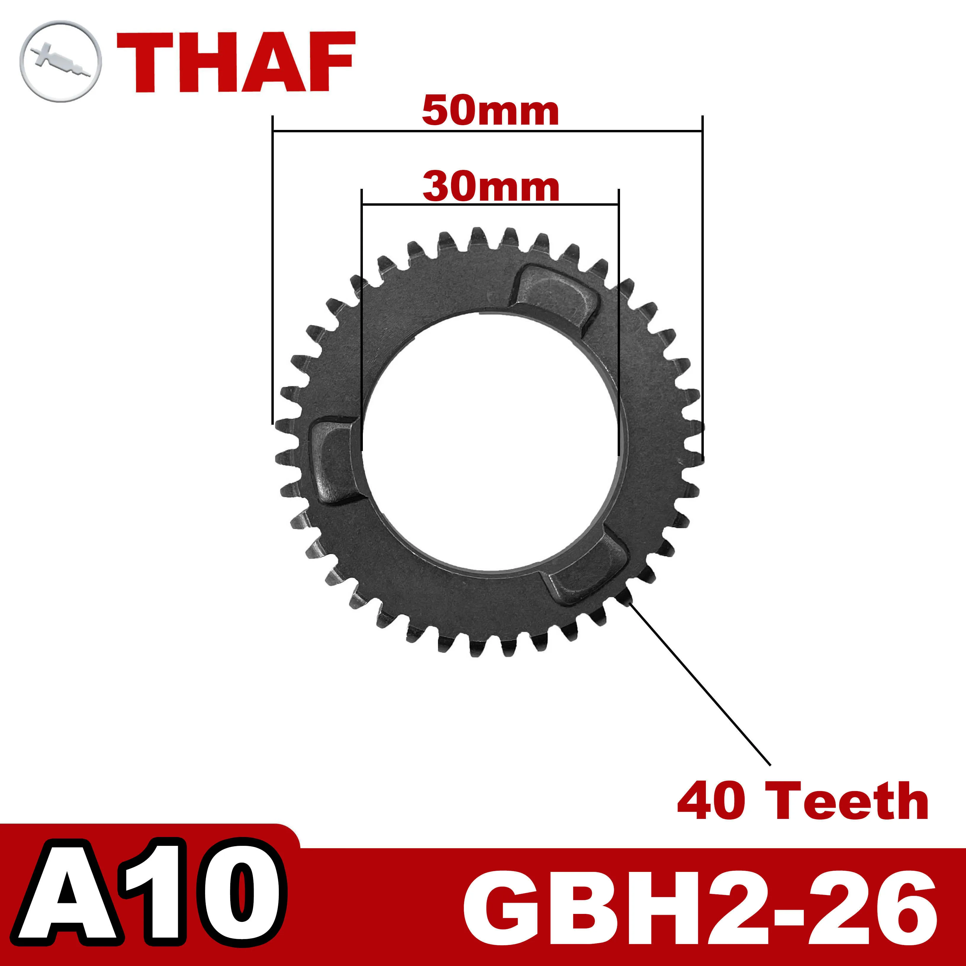 Rueda Dentada Recta Reemplazo piezas de recambio para BOSCH Martillo Perforador GBH2-26 A10