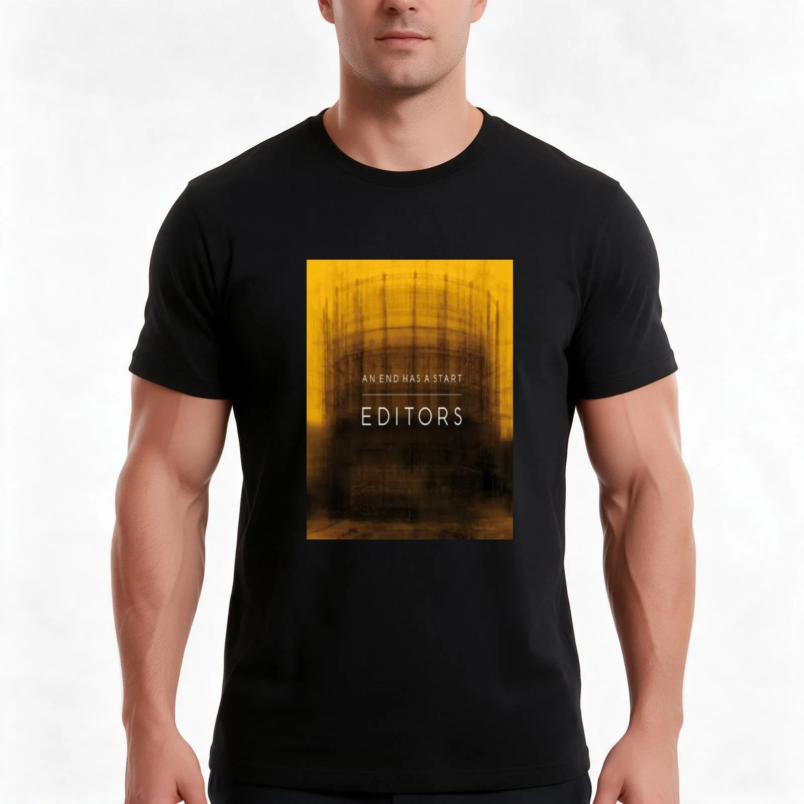An end has a start Editors vintage T-Shirt Summer Casual Cotton Tee Oversized Streetwear Tops Vintage Graphic Print