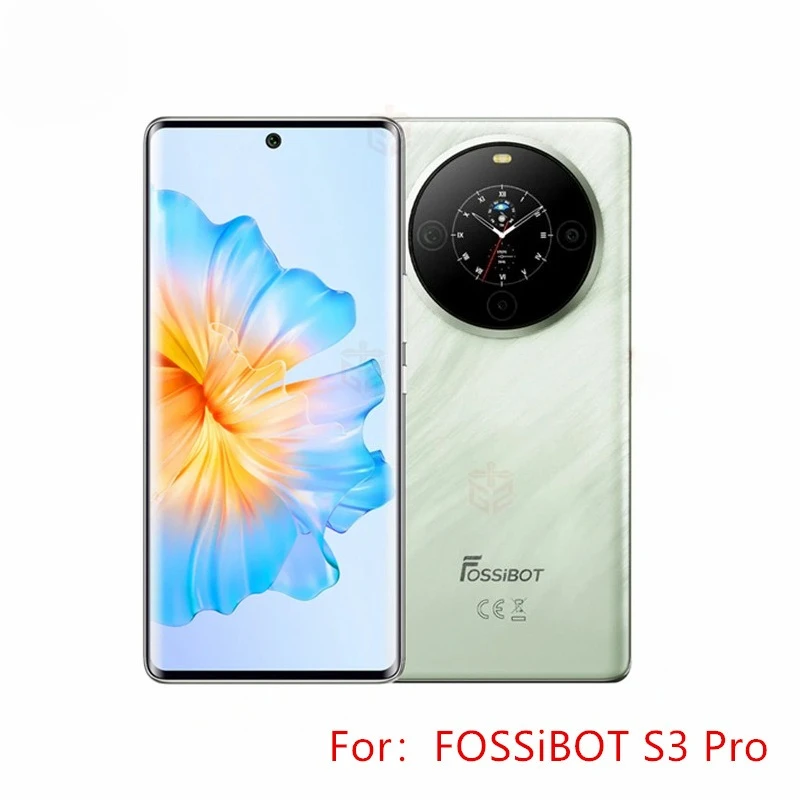 3D gebogenes gehärtetes Glas für FOSSiBOT S3 Pro Displayschutzglas für FOSSiBOT S3Pro S3 Pro Abdeckfolie