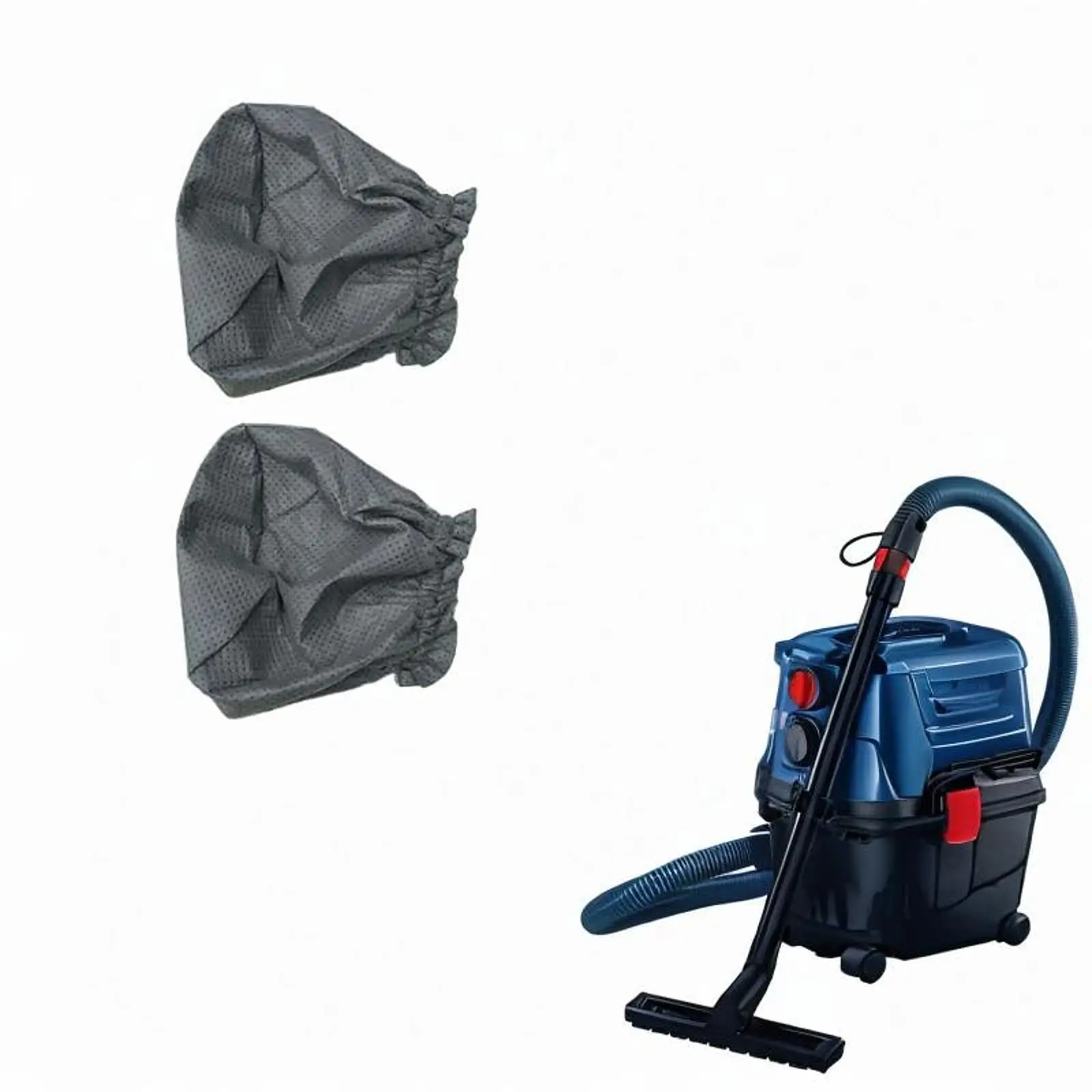 Bolsas para aspiradora, práctica bolsa colectora de polvo, accesorio para aspiradora Industrial, reemplazo profesional resistente, 2 piezas