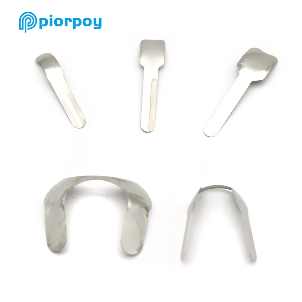 PIORPOY30Pcs/Box Dental Metal Matrix Bands Proximal Anterior Strips Matrices Twin Anterior Matrix Bands Systems DentistMaterials view 5