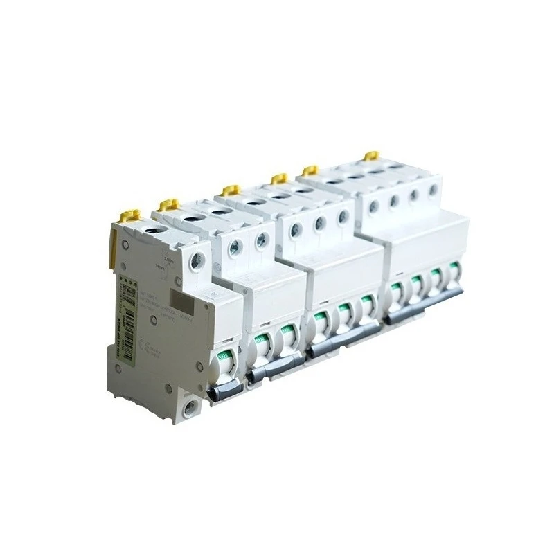 3P Mini MCB Circuit Breaker C Curve Overload Short Circuit  Rail Mount Three Phase Power Safety Cut Off Switch 6A-63A Optional