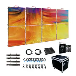 2K 4K P3.91 indoor rental curved replacement led advertising screen led wall display