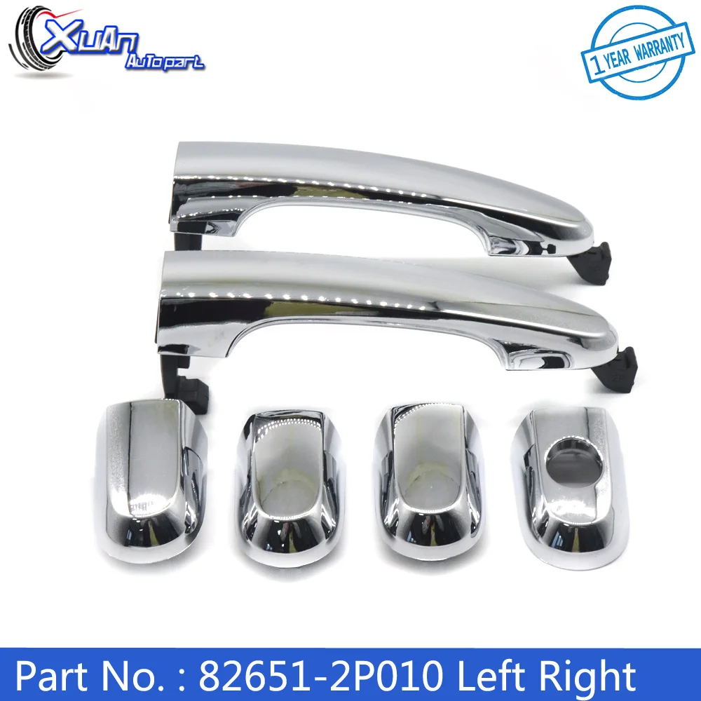 XUAN Left Right Front Rear 82651-2P010 Chrome Exterior Outside Door Handle for Kia Sorento 2011 2012 2013 2014 2015 82651-1U010