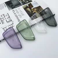 For BMW X1 X3 X5 X6 X7 1 3 5 6 7 Series G20 G30 G11 F15 F16 G01 G02 F48 Transparent Keyless Bag Auto Soft TPU Key Case Cover