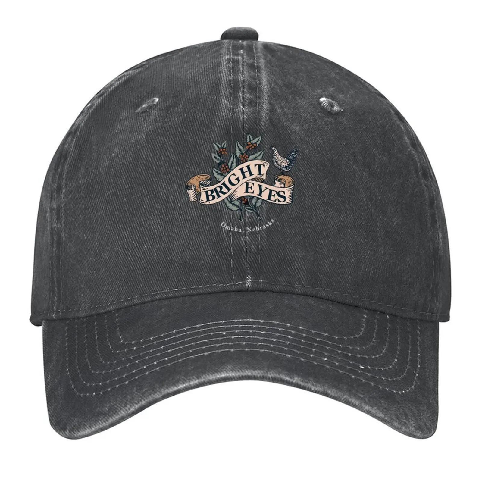 

Bright Eyes BAND Baseball Cap Hood hiking hat Visor Male hat Trucker Hats For Men Women's