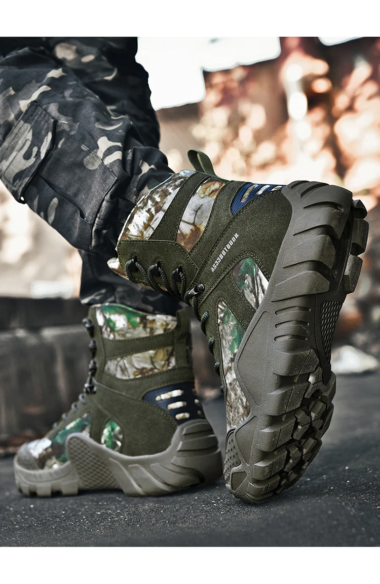 

New men's spin button lightweight hiking shoes carbon plate shock-absorbing trail running shoes sports breathable casual shoes