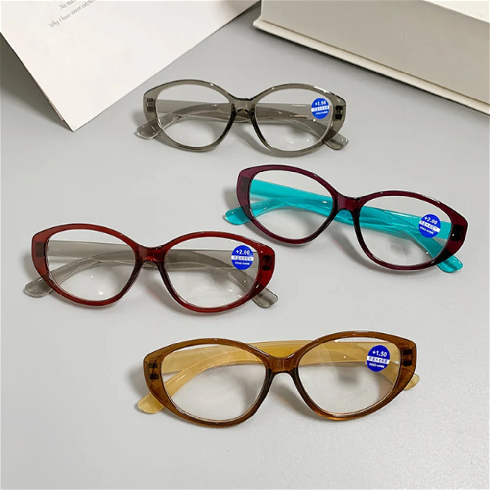 Fashion New Reading Glasses Men Women Progressive And Anti-Blue Eyewear Ultralight Progressive Multifocus Myopia Glasses