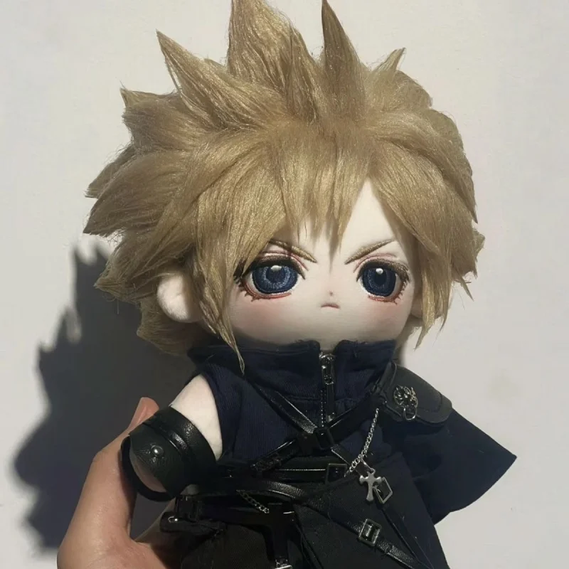

Плюшевая кукла Аниме Final Fantasy: Клауд Страйф, 20 см, мягкая, хлопковая, для переодевания, игрушка-сюрприз, подарок