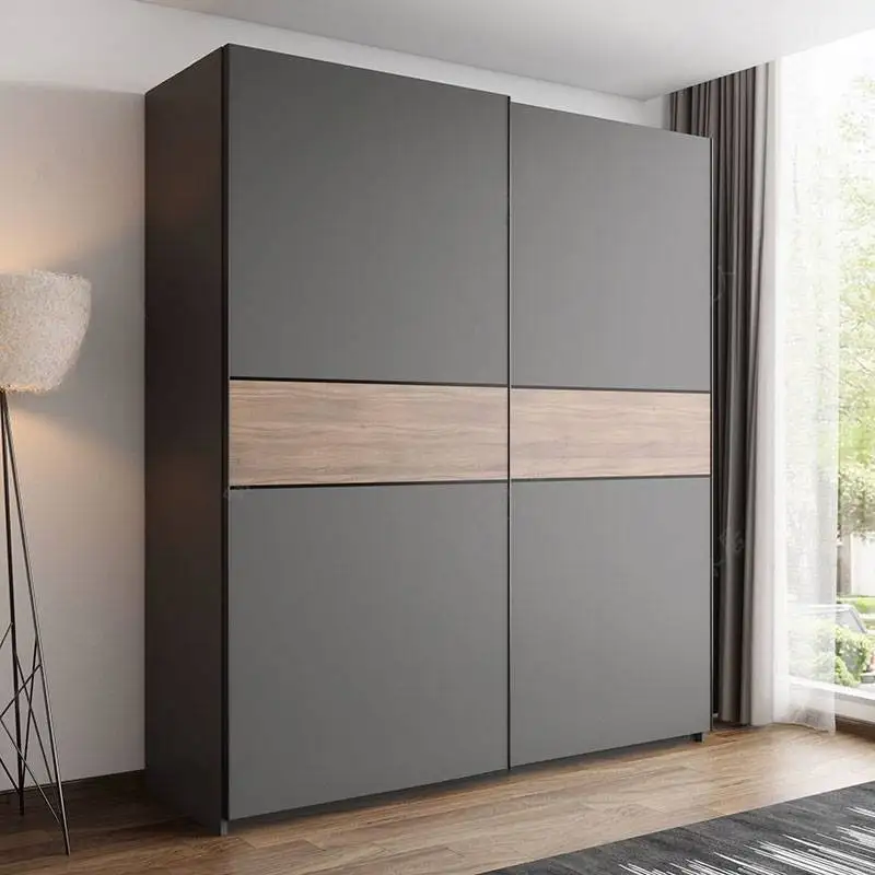 Nordic Orgnizer Wood Wardrobes Luxury Black Proof Closet Organizer Wardrobes Bedroom Storage Wooden Armadio Guardaroba Furniture