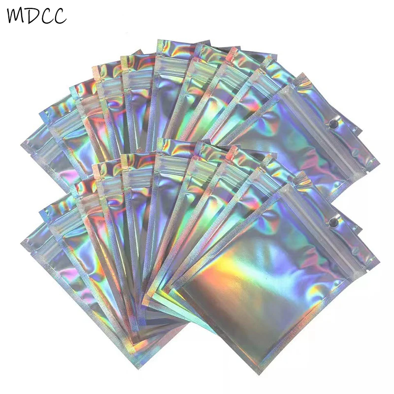 

MDCC Rainbow Bag Custom Link Color Select Size Customized Laser bag Jewelry Bag Environmental Mini Order 1000pcs Top Quality