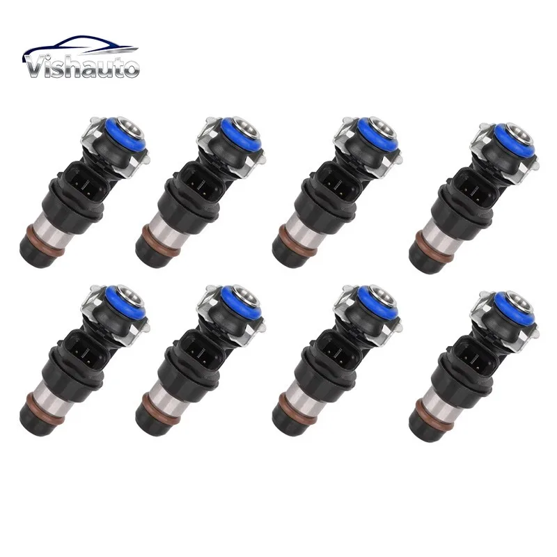 8PCS Fuel Injector 25317628 17113698 17113553 For Chevrolet GMC 4.8L 5.3L 6.0L Silverado Sierra Yukon 1999-2007