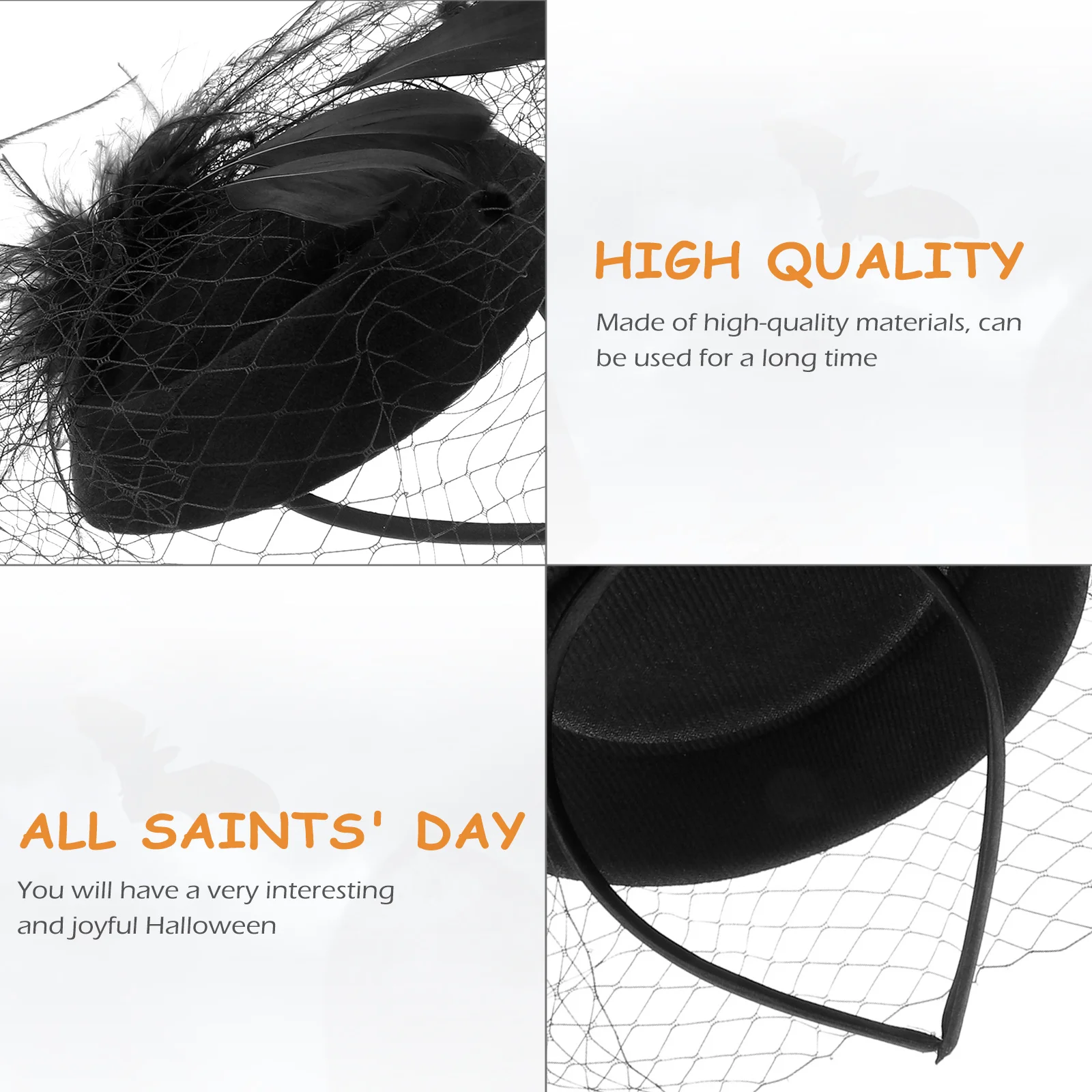 

Gauze Beret Hair Decoration Durable Comfort Women Lady Photo Prop Travel Party Wedding Bridal Headdress Accessories Elegant