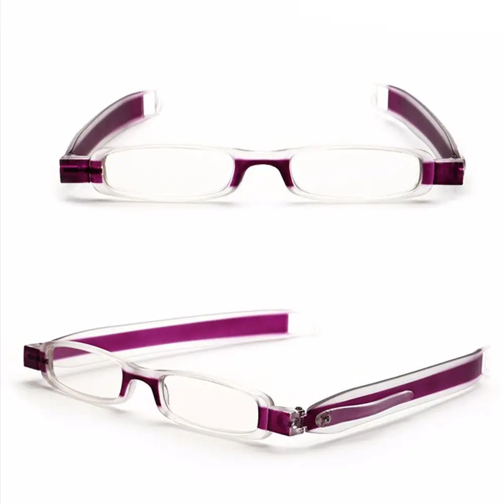 Ultraportability Parents +1.0 +1.5 +2.0 +2.5 +3.0 +3.5 +4.0 Rotation Folding Slim Spectacles Glasses Eyeglass Reading