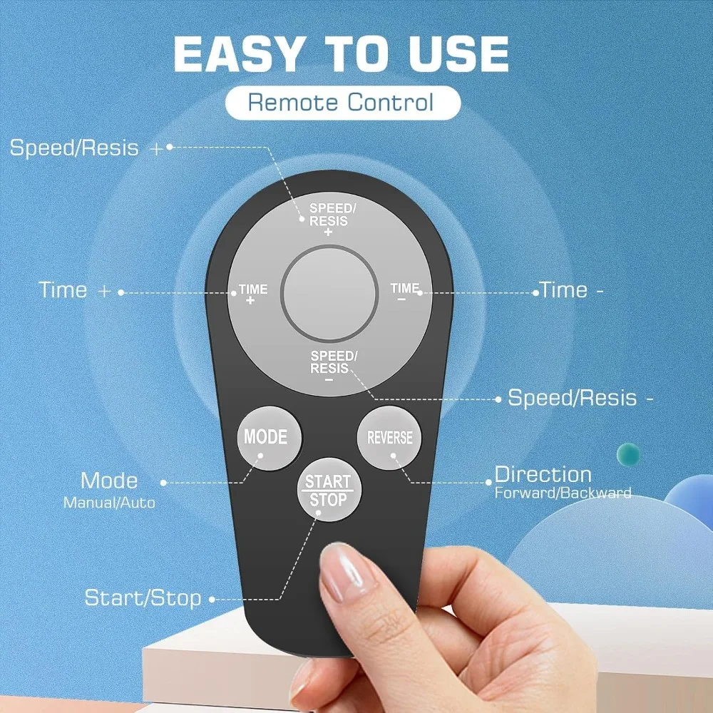 Sob a mesa elíptica perna exercitador, monitor de exibição, controle remoto, enquanto sentado, elipse, 2 em 1