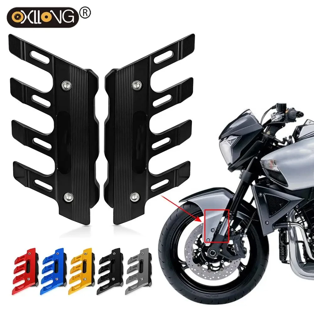 

Motorcycle Front Fender Side Protection Guard Mudguard Sliders For SUZUKI B-KING Bking 2008 2009 2010 2011 2012 Accessories