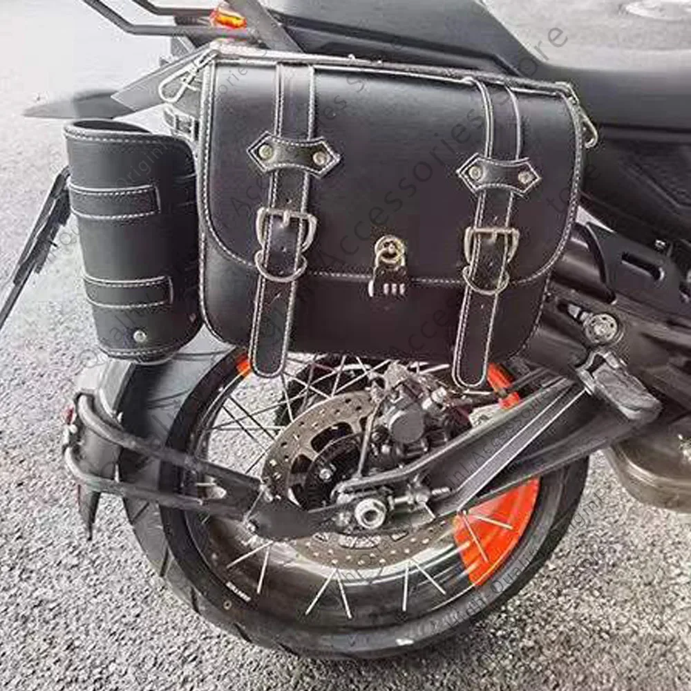 

For Zontes GK350 Motorcycle Frame Side Pockets luggage rack Travel Placement Saddle Bag Fit ZONTES GK 350