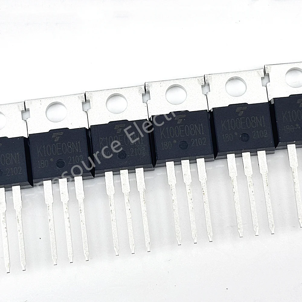 (10 pcs) New original TK100E08N1 K100E08N1 214A 80V TO-220 iron head field effect triode Integrated Circuit