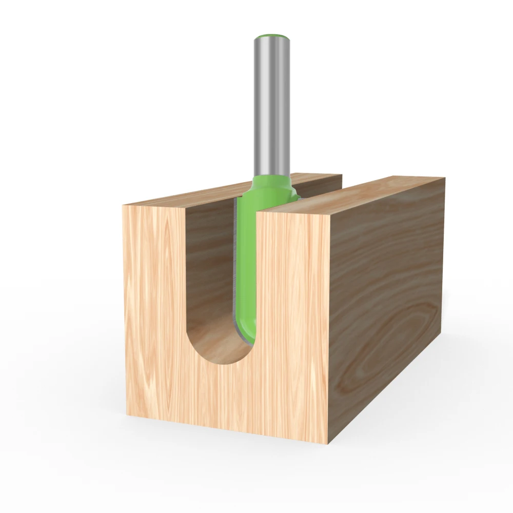 LAVIE-Ball Nose Router Bit Set, fresa redonda para madeira, ferramentas de carboneto sólido, CNC Radius Core Box, 8mm Shank, C08044, 1Pc