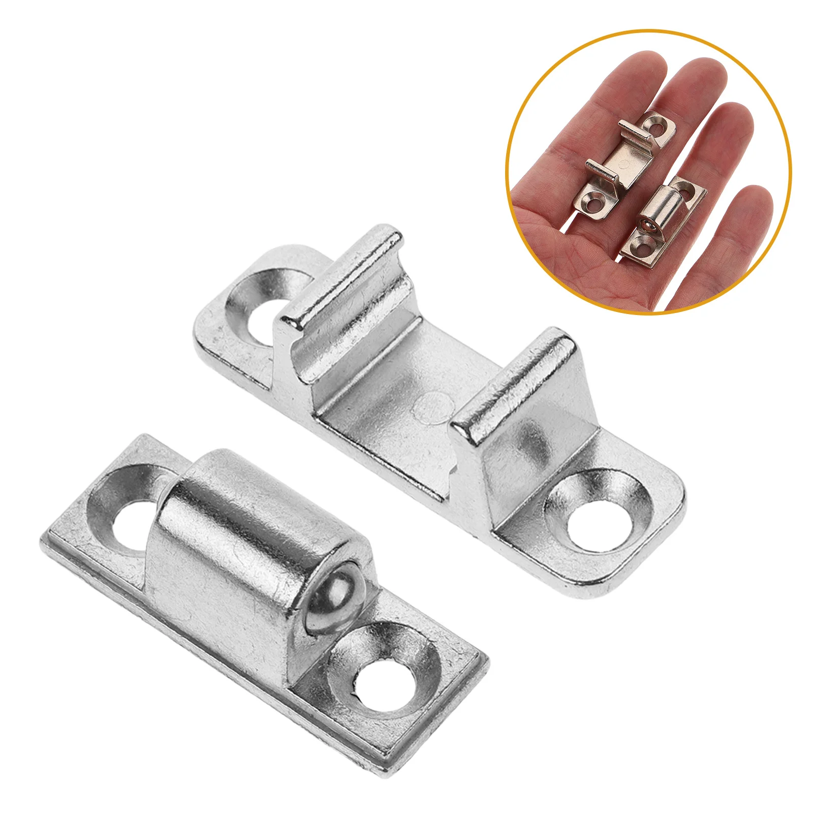 

1Set Range Hood Panel Fastener Universal Metal Door Latch Durable Material Easy Installation Kitchen Hood Hardware