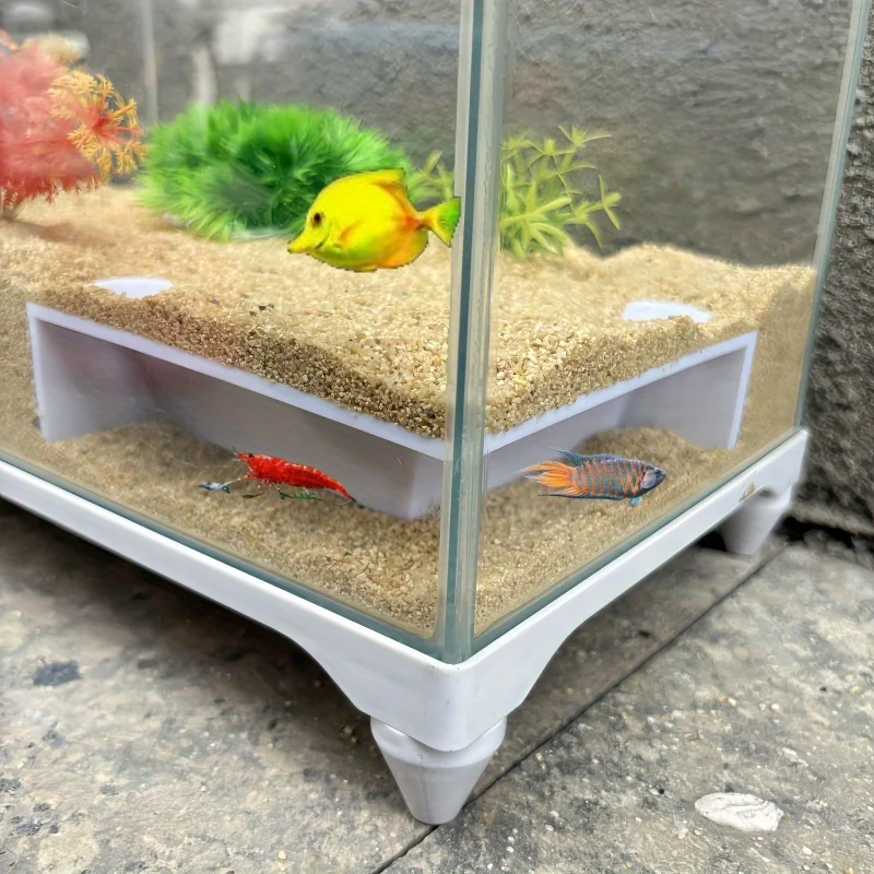 Small fish and shrimp habitat hiding place/aquarium tunnel/adding a sense of hierarchy to the fish tank