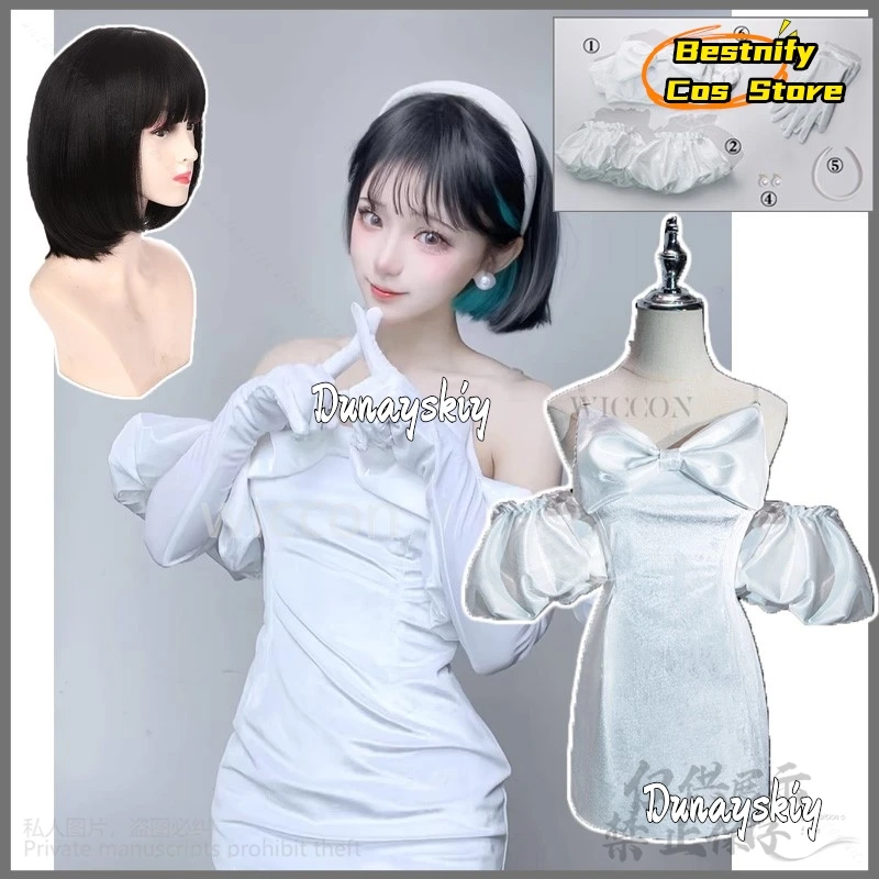 Anime ALIEN Stage Cosplay Costume pour femme, perruque Sua, robe Lolita, performance de jeu de rôle de fête d'Halloween, trempé pour les filles, personnalisé, chaud