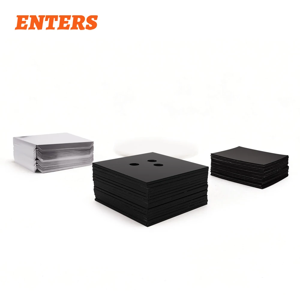 500sets 63.5*63.5mm/2.5*2.5inch Size Materials for Fridge Magnet Making DIY Craft