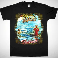 Genesis Foxtrot 1972 New Black T-Shirt Album Band Rock Metal Fullsize S-5XL