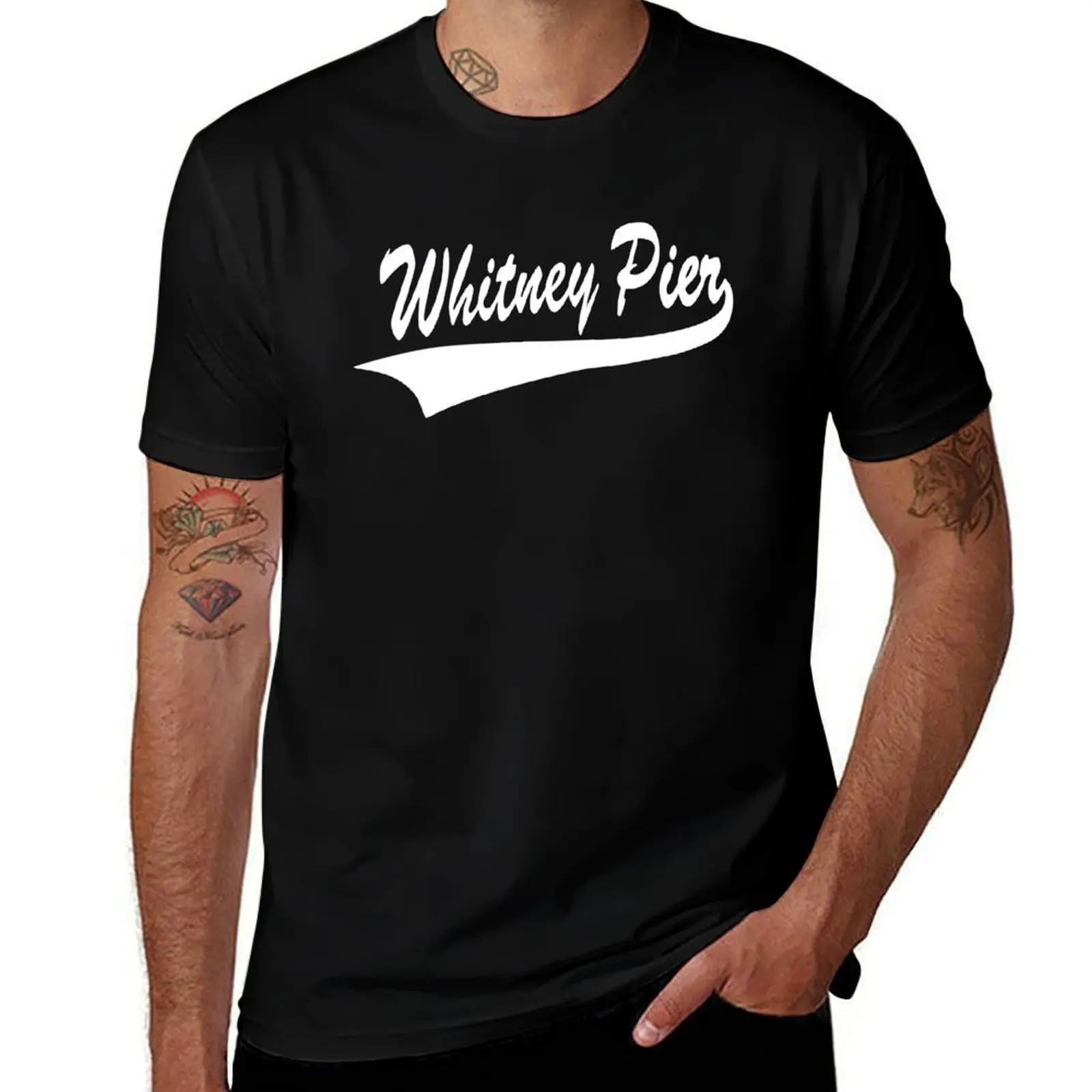 

Whitney Pier T-Shirt anime figures Funny t-shirts vintage clothes essential t shirt mens t shirts
