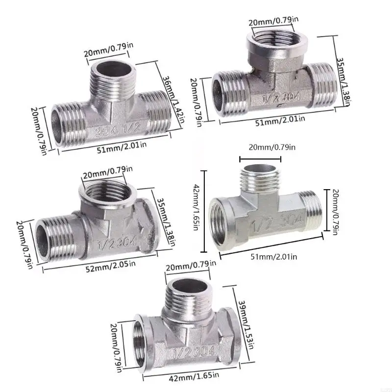 Válvula desviación del baño B2RB Cobre G1/2 "Rociador rociador bidé T-Válvula Titing ducha
