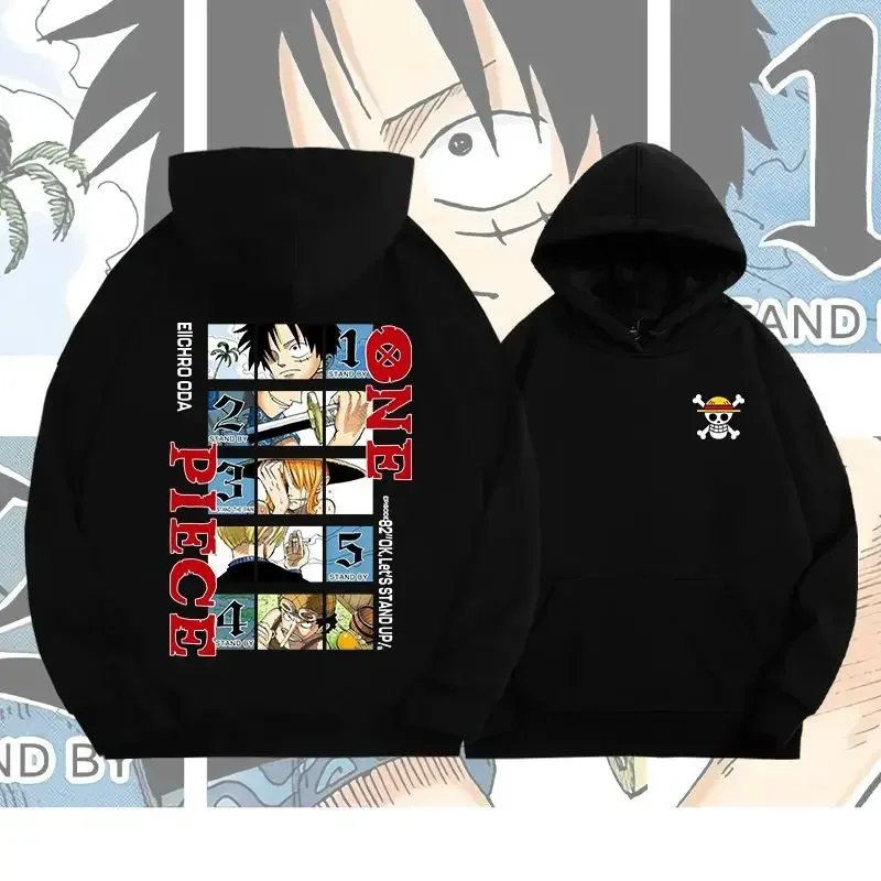 

ONE PIECE Road SealSuite Hat Sweater Long Sleeve Jacket Cartoon Anime Parent-Child Children Sweater Autumn Winter Nautical King