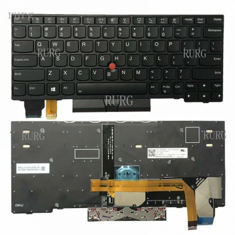 

L FOR LENOVO THINKPAD L13 YOGA GEN 2 TYPE 20VL 20VK US BACKLIT BACKLIGHT KEYBOARD