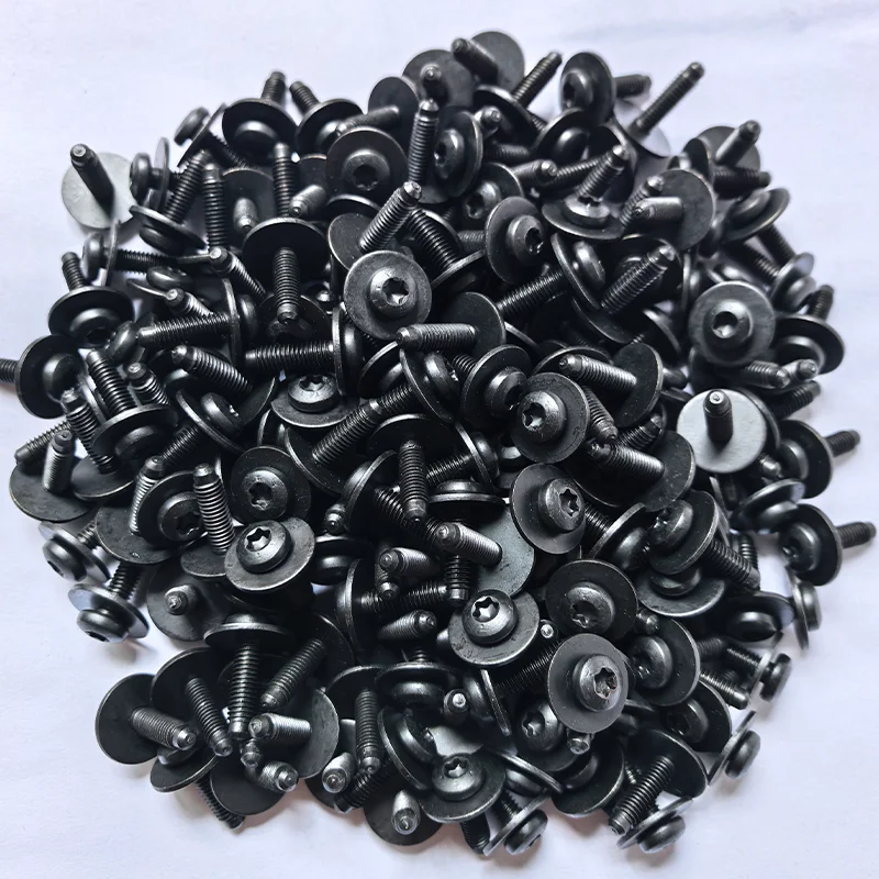 20 Stück N90683302 N90993603 Torx-Antrieb Innere Vordere Stoßstangenschraube Scheinwerfer-Befestigungsschraube M6X21 für VW Audi – Detail 6