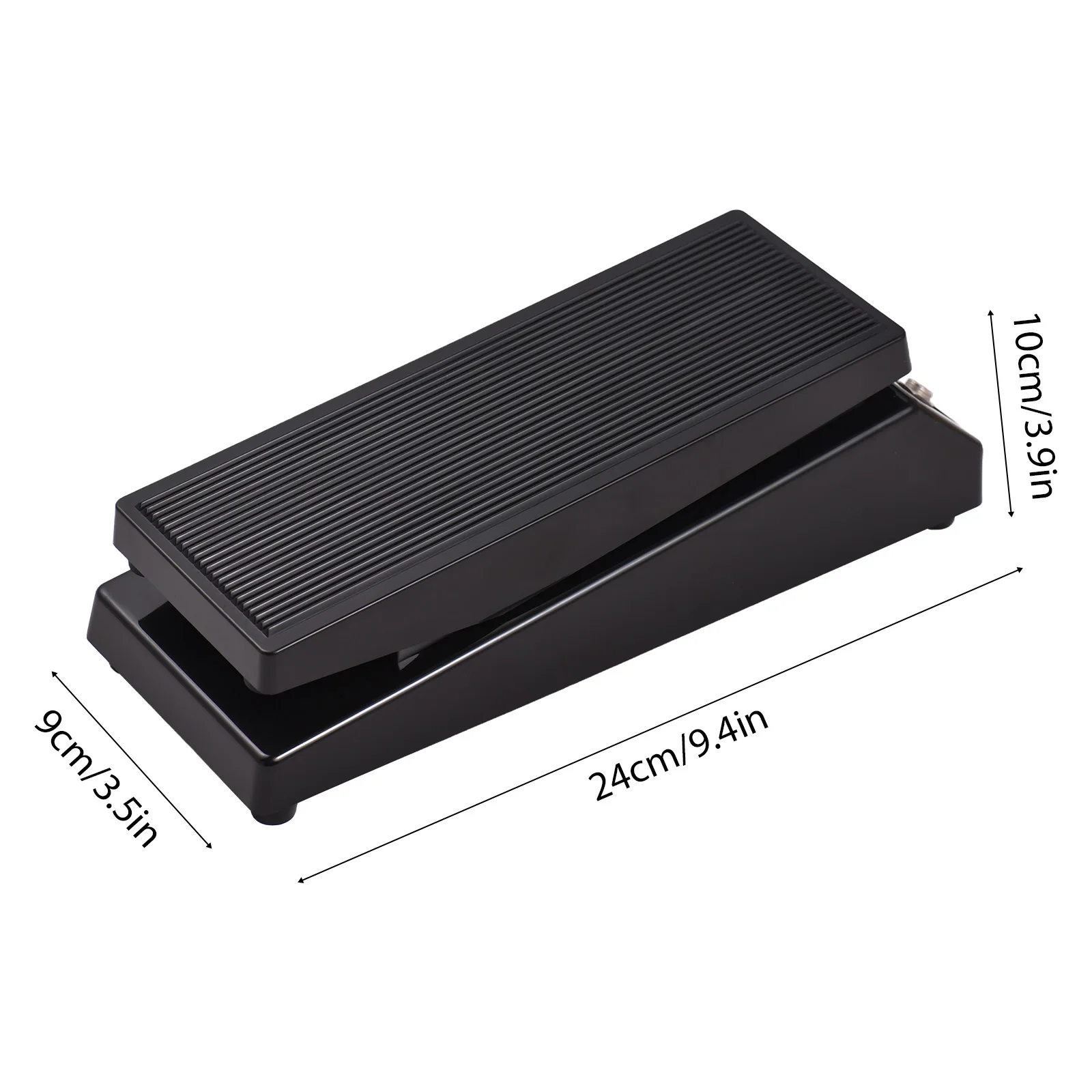 Pedale per chitarra Pedale volume per chitarra professionale Regolazione volume Pedale per chitarra elettrica mono/doppio canale Ingresso/uscita 6,35 mm