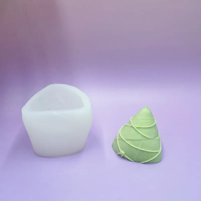 Dragon Boat Festival Zongzi Aromatherapy Candle Silicone MoldDIYChocolate Mousse Cake Baking Squeezing Toy Mold