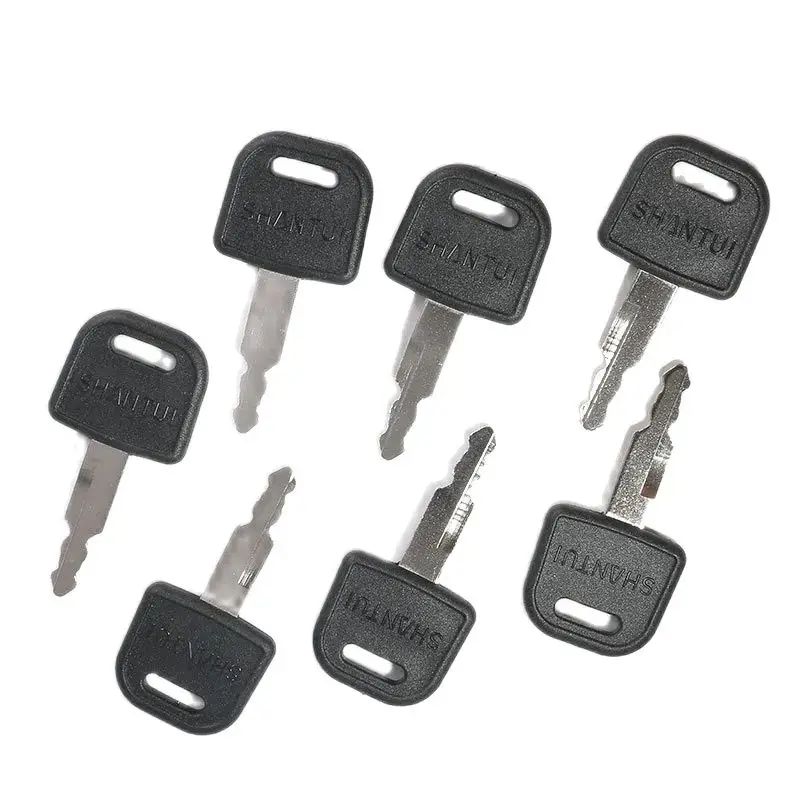 

3PCS For SHANTUI 60 75 135 215 245-9 Excavator Ignition Key Excavator Parts